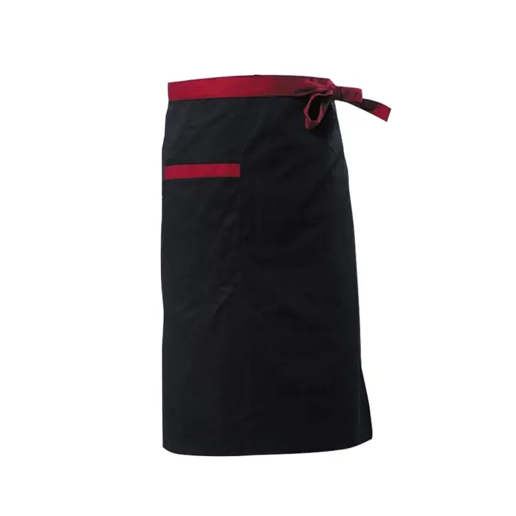 Custom High-Quality Waist-Length Skirts with Belt Pockets for Male and Female Restaurant Kitchen Staff 1
