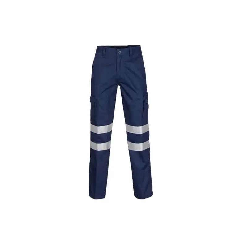 Factory-Customized High-Visibility Reflective Safety Work Pants for Construction Site Workers 1
