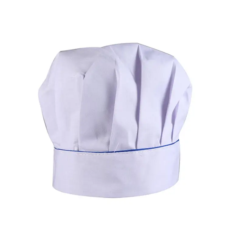 Custom Logo Solid Color Chef Hats for Hotel Kitchens Cafes and Bars 1