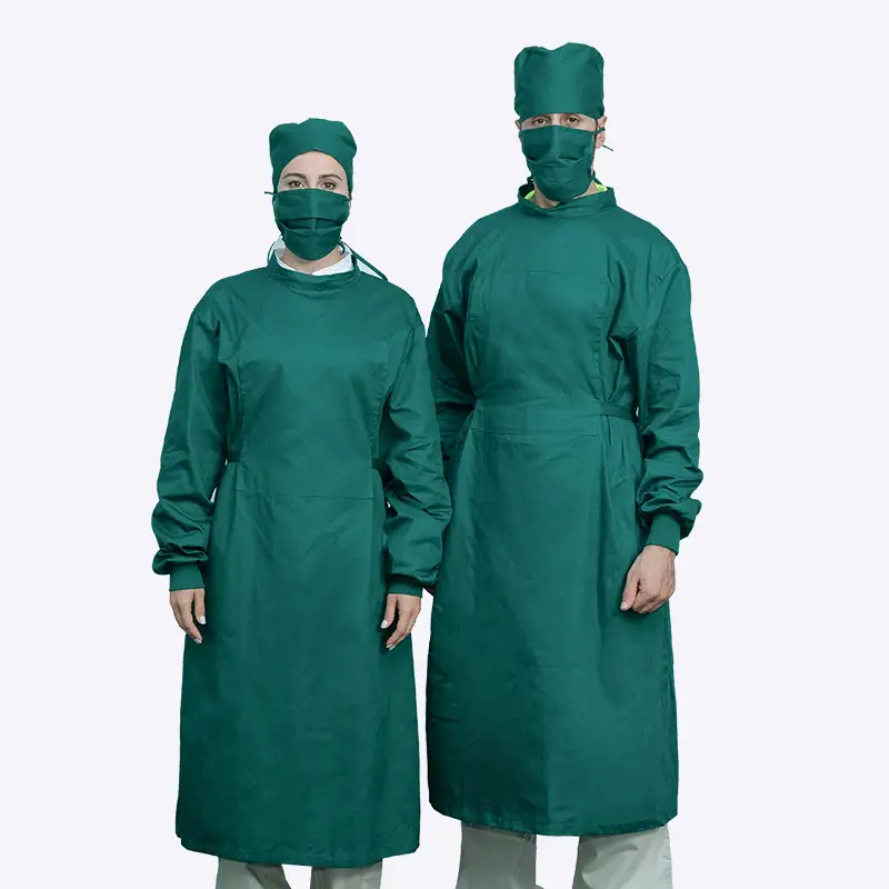 Langærmede masker til mænd og kvinder med fuld dækning, operationskittel til hospitaler 1