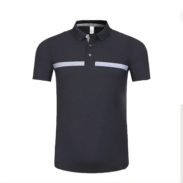 Hot-selling High-Quality Fabric Safety Reflective Short-Sleeve Polo Shirt 1