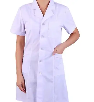 Manufacturer Custom Summer Short-Sleeve Lab Pharmacy Doctor Medical Care Nurse Workwear 1