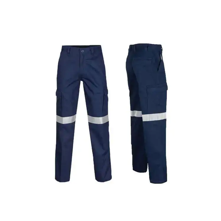 Iibhulukhwe zomsebenzi zoMsebenzi zeFashoni eziHlanjululweyo zeCotton Electrician Safety Mechanic 1