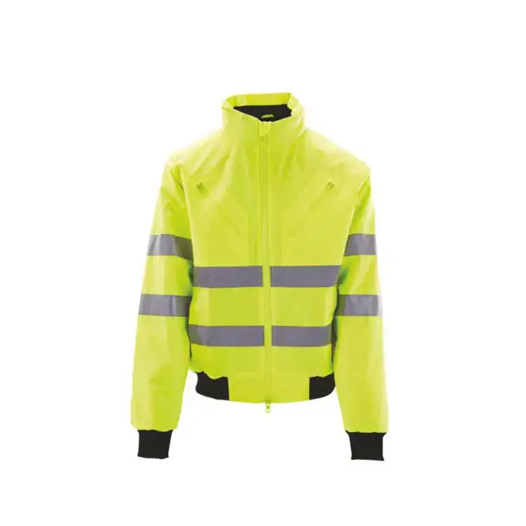 工場直送の大人用安全作業服の高視認性ジャケット。屋外作業に適しています。 1