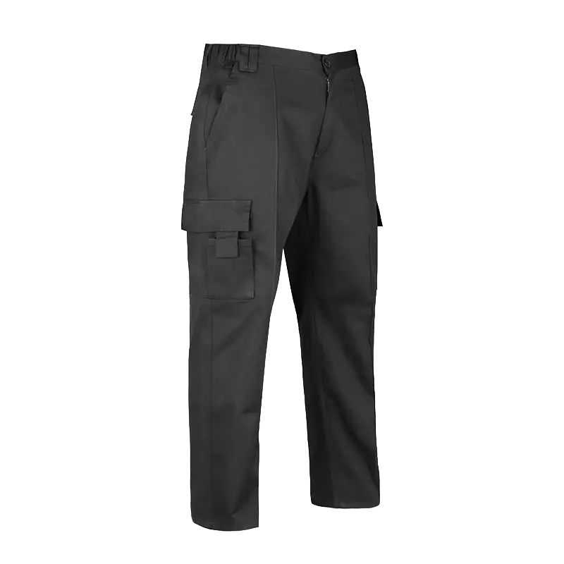 Pantalon de travail cargo noir personnalisable pour uniformes d'équipe 1
