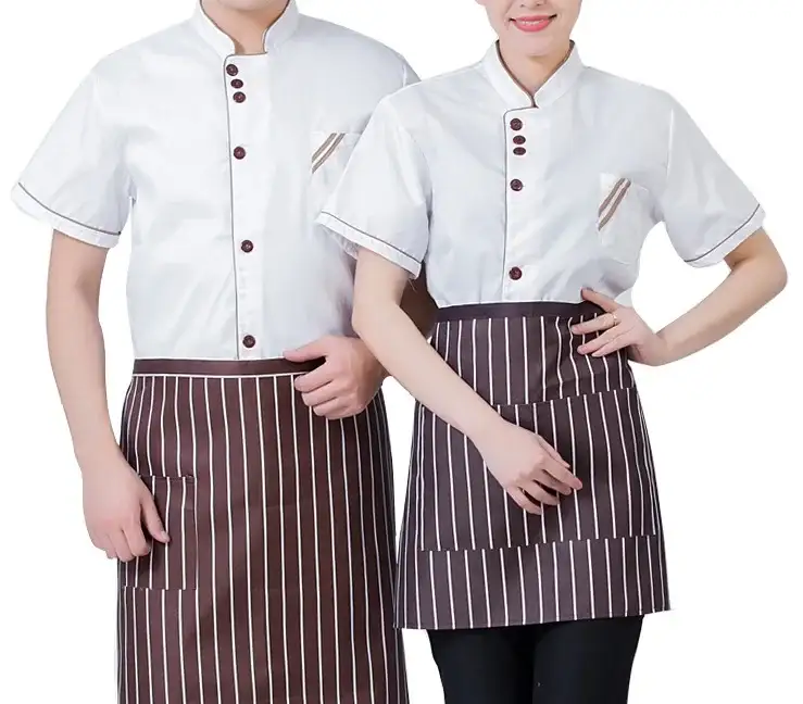Specialfremstillede unisex kokkeuniformer til restauranter/hoteller 1