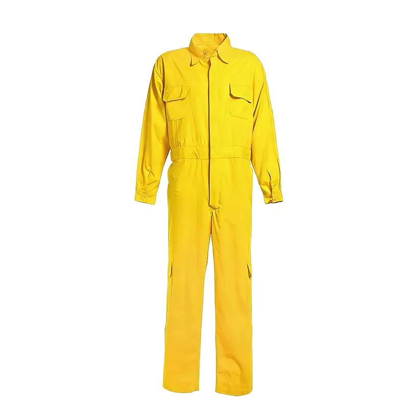 Customised Professional Construction Industry Solid-Colour Essential Coveralls 1